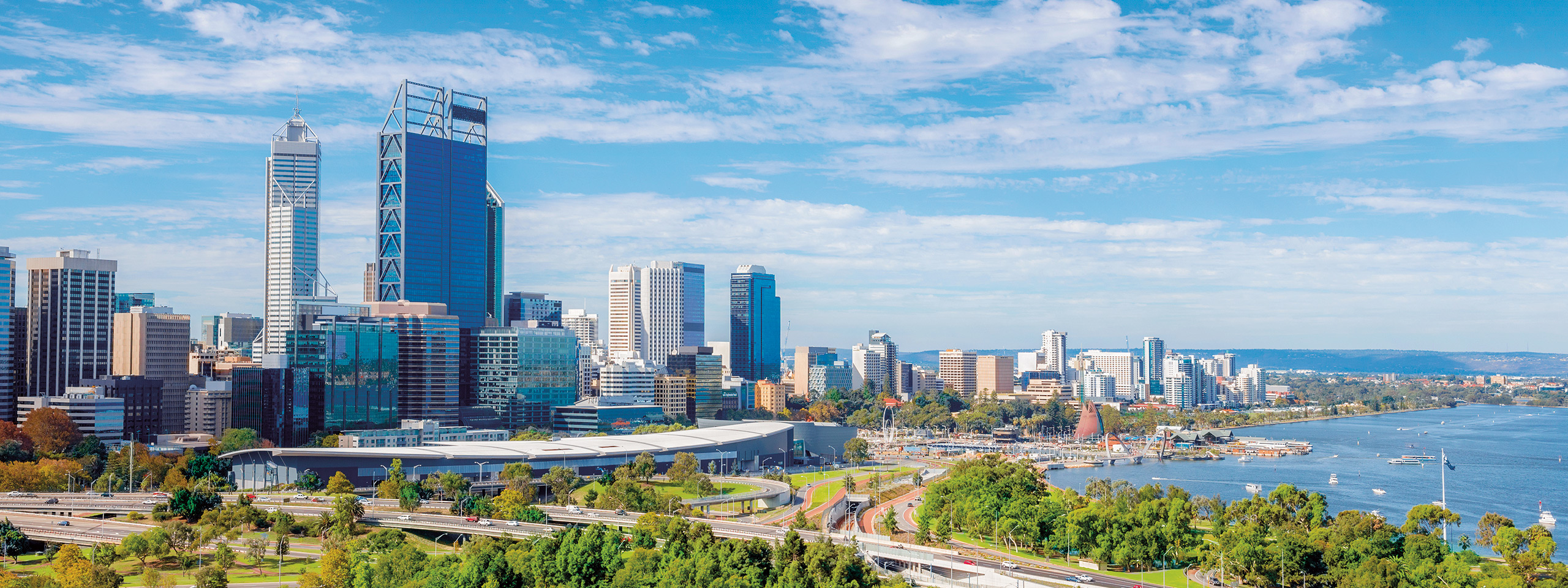 Perth City Skyline