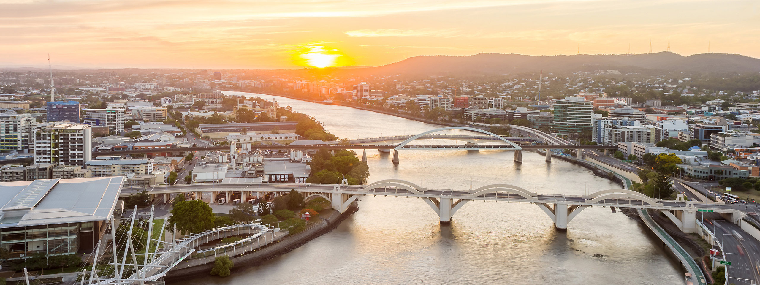 Brisbane River and City